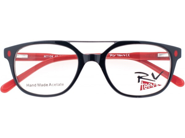 Detské dioptrické okuliare RV teen´s Red